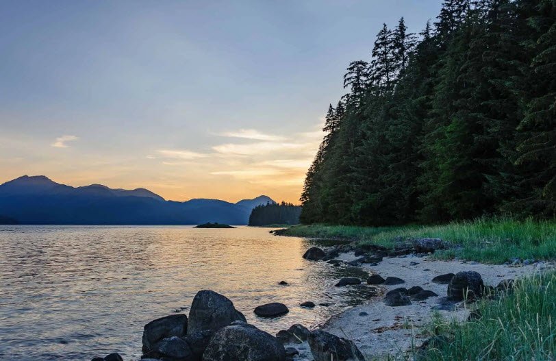 Saint James Bay State Marine Park, Alaska, USA